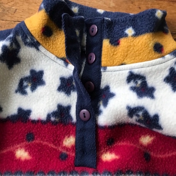 New Moves Retro Print Pullover Sweater - Picture 4 of 6